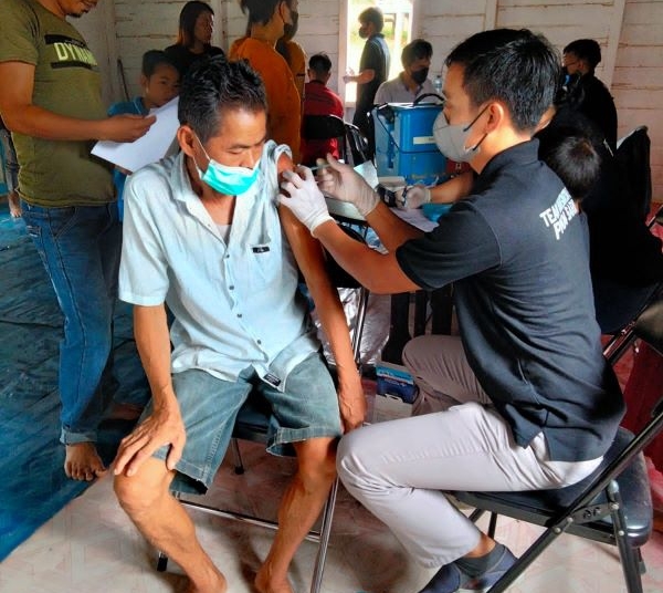 Pecepatan vaksinasi hingga kini terus digenjot Pemrov.Kalteng. (Photo/ist)