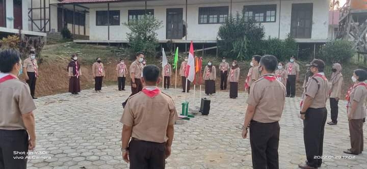 Kegiatan Kursus Mahir Dasar (KMD) Gerakan Pramuka Kwartir Cabang Kabupaten Kapuas. (IST)