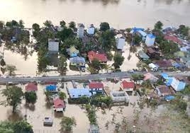 Banjir yang melanda wilayah Kalimantan Tengah beberapa waktu lalu. (Photo/ist)