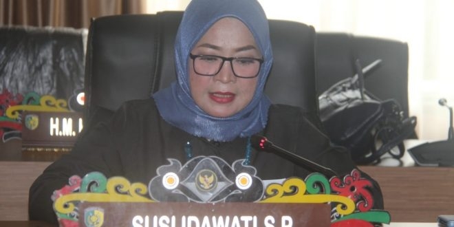 Anggota Komisi C DPRD Palangka Raya, Susi Idawati