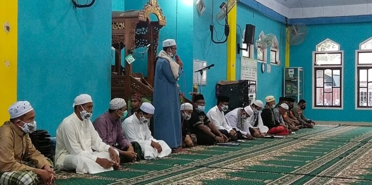 Safari Ramadan di Masjid Miftahul Jannah di Kelurahan Rantau Kujang, Kecamatan Jenamas, Kabupaten Barito Selatan. (Photo/ist)