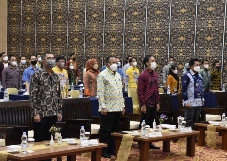 Pembukaan Rapat Koordinasi Teknis Indikator SPM Pendidikan Prov. Kalteng Tahun 2022. (Photo/ist)