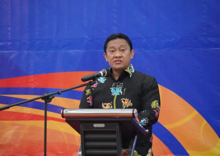 Wagub Kalteng H. Edy Pratowo saat membuka kegiatan koordinasi, coaching clinic, dan advokasi antara pemerintah kabupaten/ kota dan Pemerintah Provinsi Kalteng. (Photo/ist)