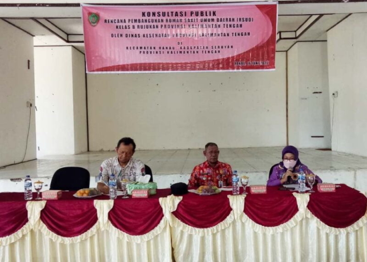 Konsultasi Publik Pembangunan Rumah Sakit Kelas B Wilayah Barat. (Photo/ist)