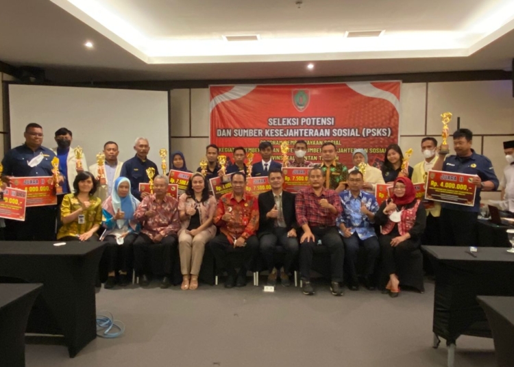 Foto bersama saat kegiatan seleksi PSKS tingkat Provinsi Kalteng. (IST)