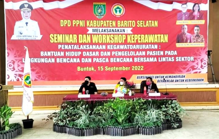 Pemkab Barsel saat menggelar acara pemberian apresiasi bagti perawat. (istimewa)