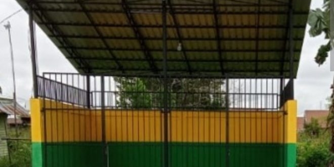 Depo sampah di salah satu sudut Kota Palangka Raya