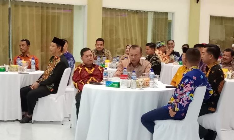 Acara kenal pamit Kapolres Kapuas yang juga dihadiri Plt Bupati Kapuas. (ist)