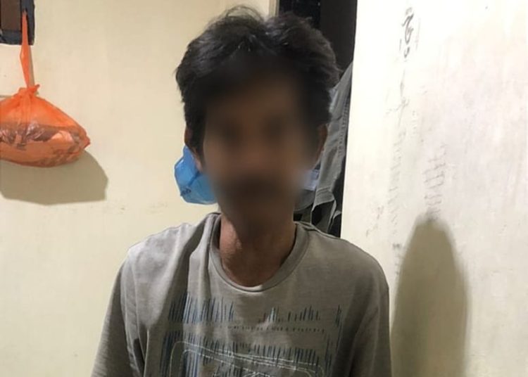 Pria Paruh Baya berinisial GH alias Jali (56) Ditangkap Setelah Mencuri Handphone, Selasa (4/7).