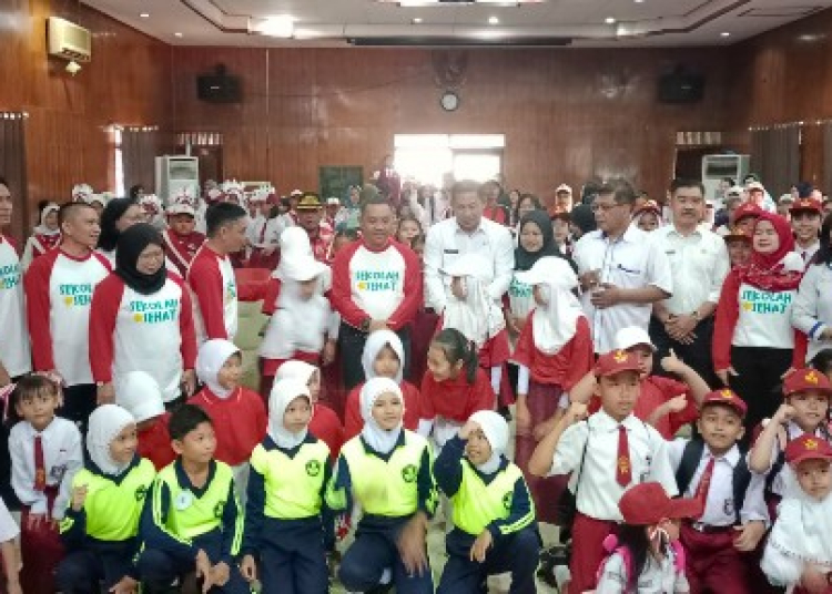 Foto bersama peserta Lomba Gerak Dan Lagu serta Olahraga Tradisional. (Ist)