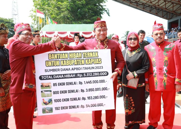 Wagub Edy Pratowo saat pimpin Upacara Peringatan HSP ke-95 Tahun 2023. (Photo/ferry)