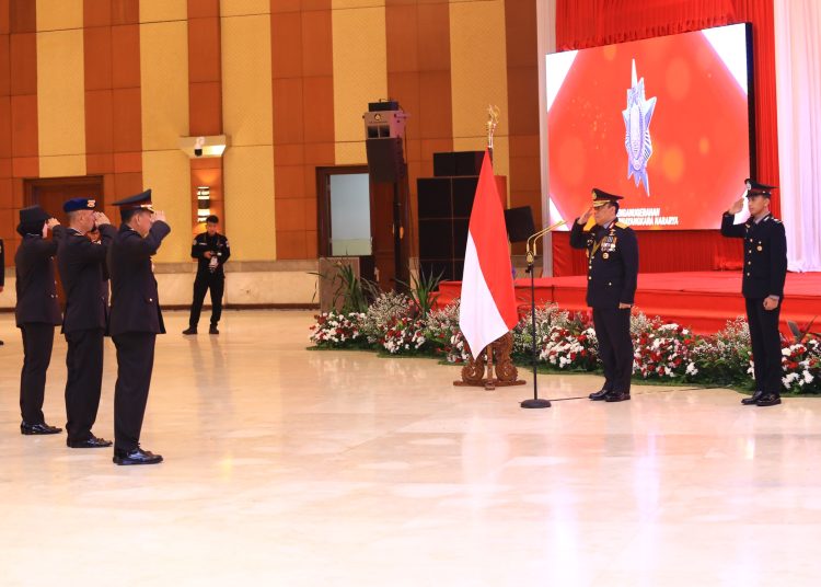 Penganugerahan tanda jasa Bintang Bhayangkara Nararya kepada 209 personal Polri.(Photo/ist)