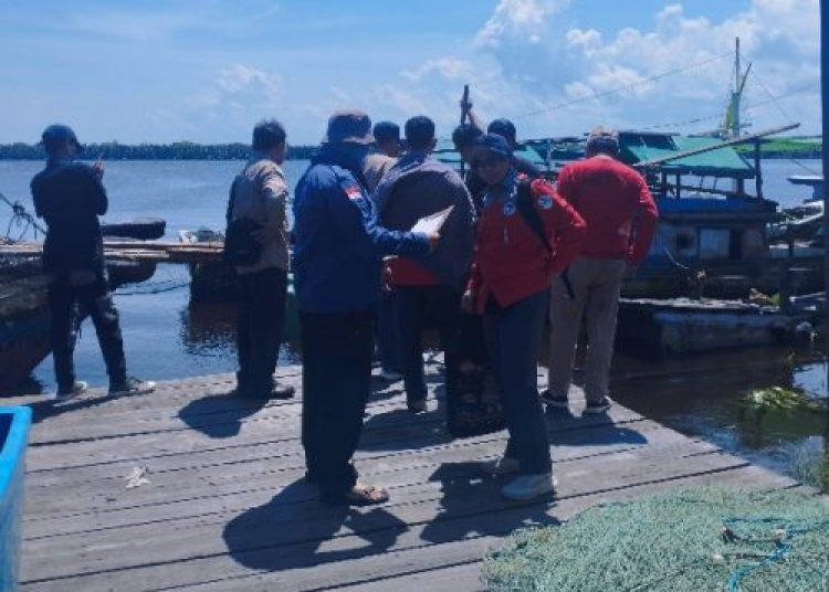 Kegiatan Mutual Check (MC-O) dan Penyerahan Lapangan Pembangunan Dermaga Pelabuhan Perikanan Kuala Jelai.(Photo/an)