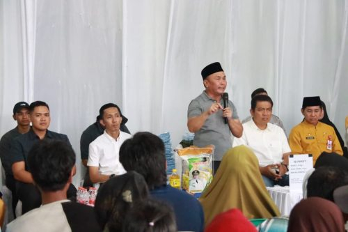 Gubernur Kalteng H. Sugianto Sabran saat menyampaikan sambutannya.(Photo/asep)