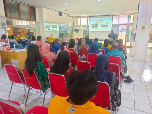 Pembinaan Perpustakaan Sekolah dan Madrasah.(Photo/firmanto)