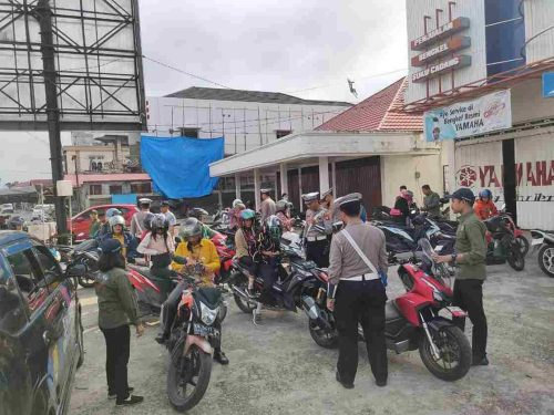 Suasana Operasi Gabungan di Buntok, Kabupaten Barito Selatan.(Photo/samsat)