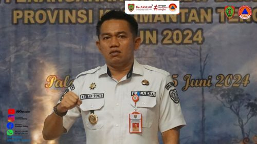 Kepala Pelaksana BPBPK Provinsi Kalimantan Tengah Ahmad Toyib.(Photo/bpbpk)